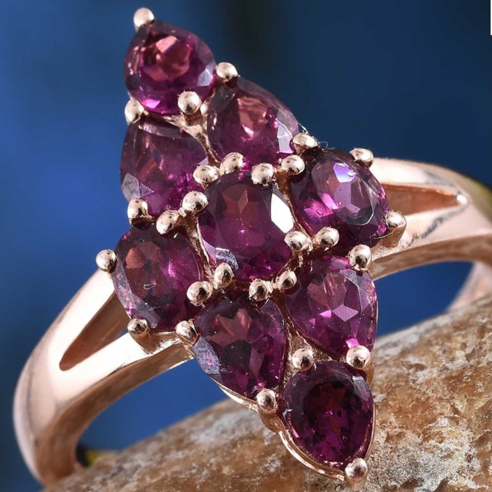 🌺HOST PICK!!! Rhodolite Garnet Ring🌺 - Picture 6 of 8